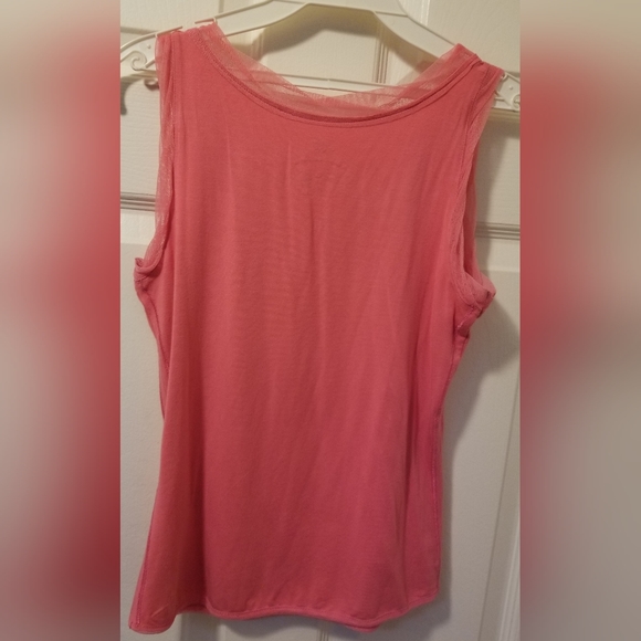 Luisa Cerano Designer Pink Tank Top - Picture 4 of 7